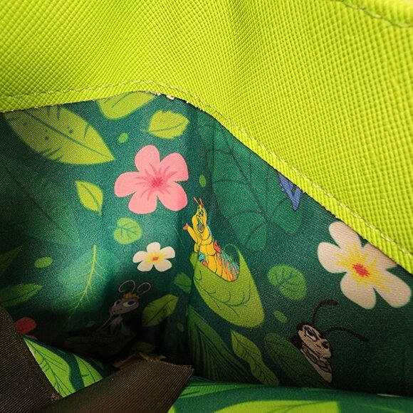 Loungefly Disney Pixar A Bug's Life Group Scene Flap Wallet NEW - Picture 11 of 13